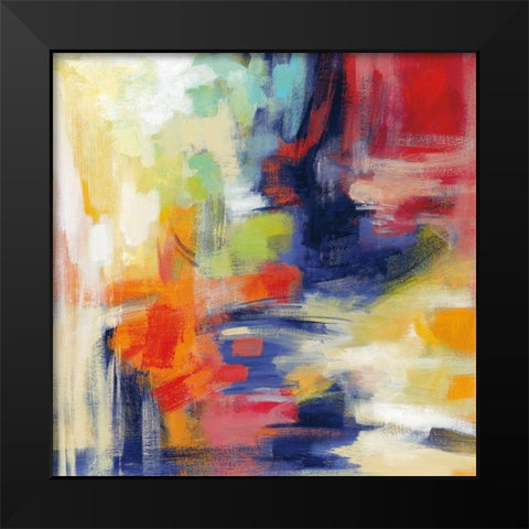 Bright Kyoto Summer Black Modern Wood Framed Art Print by Vassileva, Silvia