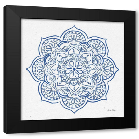 Eastern Dreams II Black Modern Wood Framed Art Print with Double Matting by Zaman, Farida
