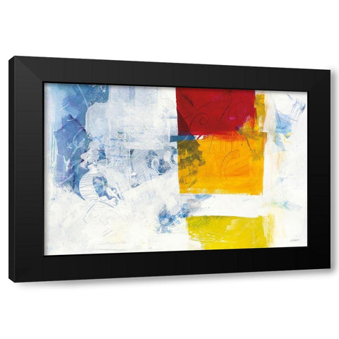Breakout II Black Modern Wood Framed Art Print with Double Matting by Schick, Mike