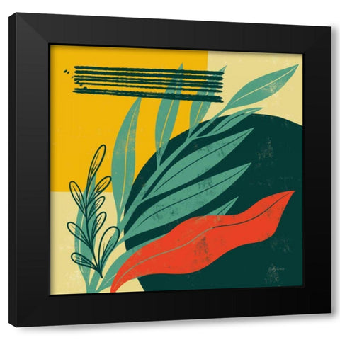 Mid Century Modern IV Black Modern Wood Framed Art Print by Thorns, Becky