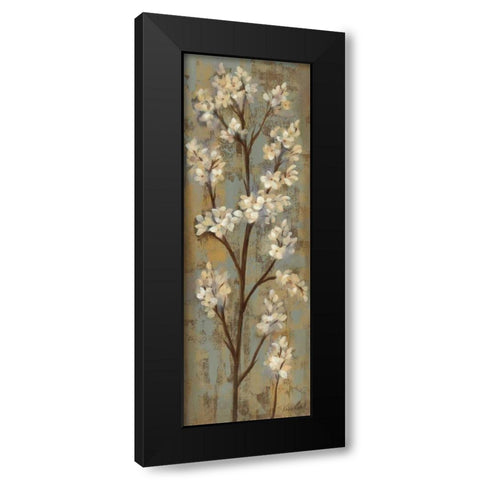 Almond Branch I Black Modern Wood Framed Art Print with Double Matting by Vassileva, Silvia