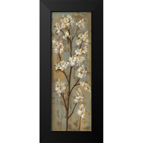 Almond Branch I Black Modern Wood Framed Art Print by Vassileva, Silvia