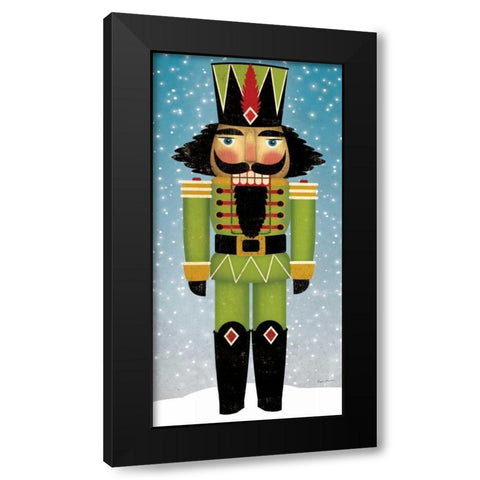 Nutcracker Bright II Black Modern Wood Framed Art Print with Double Matting by Fowler, Ryan