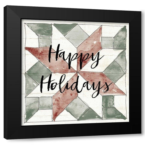 Holiday Farm Memories XI Black Modern Wood Framed Art Print by Tavoletti, Anne
