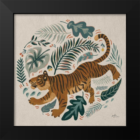 Big Cat Beauty VII Black Modern Wood Framed Art Print by Penner, Janelle