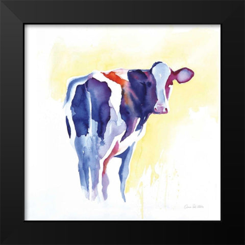 Holstein I Black Modern Wood Framed Art Print by Valle, Aimee Del