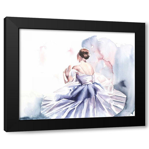 Ballet IV Black Modern Wood Framed Art Print by Valle, Aimee Del
