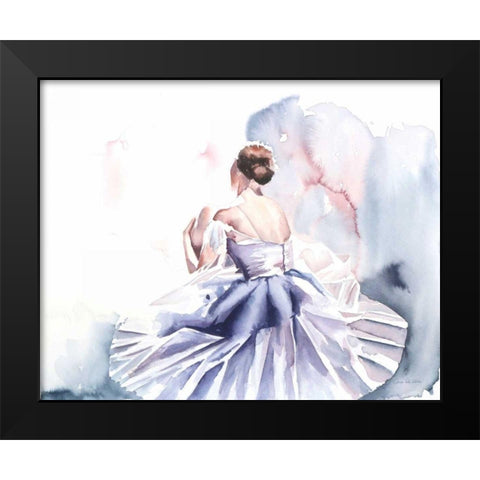 Ballet IV Black Modern Wood Framed Art Print by Valle, Aimee Del