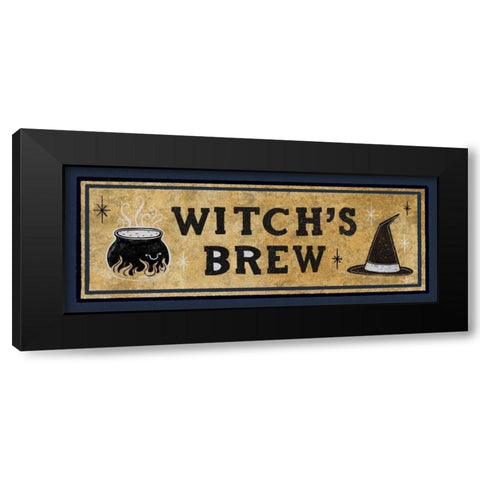Frightfully Wicked X Dark Black Modern Wood Framed Art Print with Double Matting by Averinos, Melissa