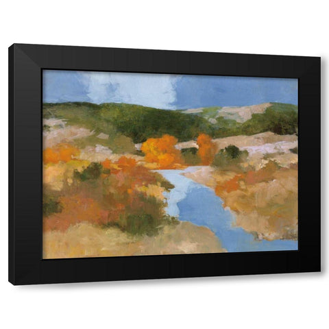 Autumn in the West Black Modern Wood Framed Art Print with Double Matting by Purinton, Julia