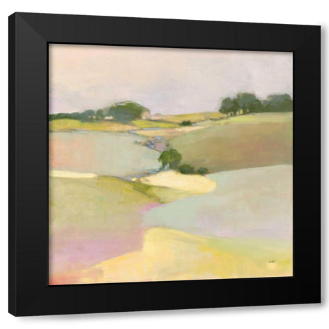 Dream Valley II Black Modern Wood Framed Art Print with Double Matting by Purinton, Julia