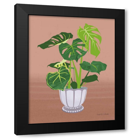 The Great Indoors V Black Modern Wood Framed Art Print with Double Matting by Gallagher, Megan