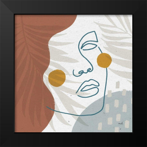 Island Breeze I Black Modern Wood Framed Art Print by Hershey, Moira