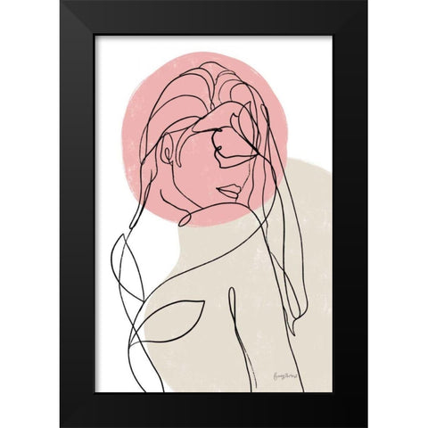 Planted III Black Modern Wood Framed Art Print by Thorns, Becky