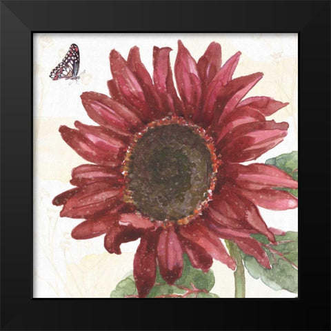 Sunflower Splendor X Black Modern Wood Framed Art Print by Grove, Beth