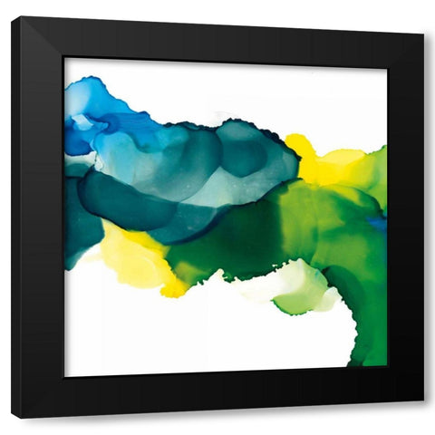 Pod Black Modern Wood Framed Art Print with Double Matting by Paschke, Chris