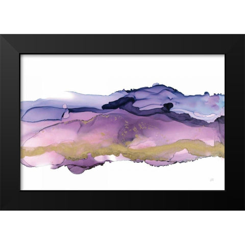 Coastal Ink III Black Modern Wood Framed Art Print by Paschke, Chris