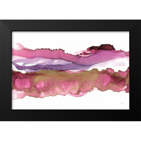 Coastal Ink V Black Modern Wood Framed Art Print by Paschke, Chris