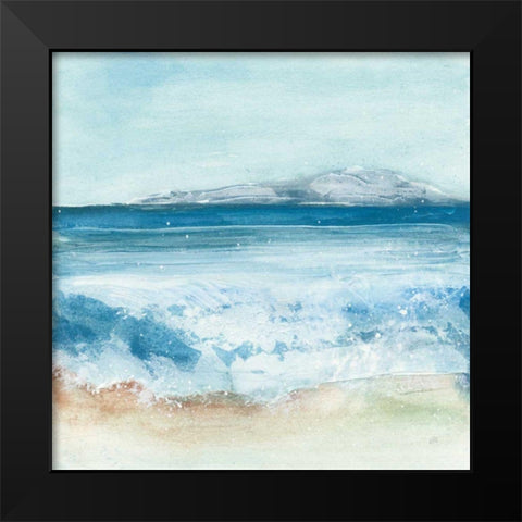 Coastal IV Black Modern Wood Framed Art Print by Paschke, Chris
