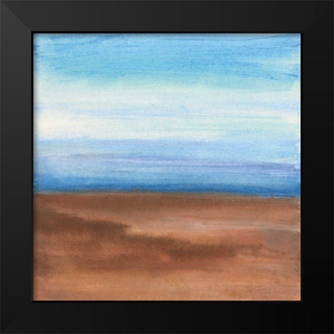 Sandy Ridge II Black Modern Wood Framed Art Print by Paschke, Chris