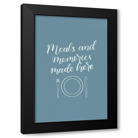 Kitchen Words II Black Modern Wood Framed Art Print by Thorns, Becky