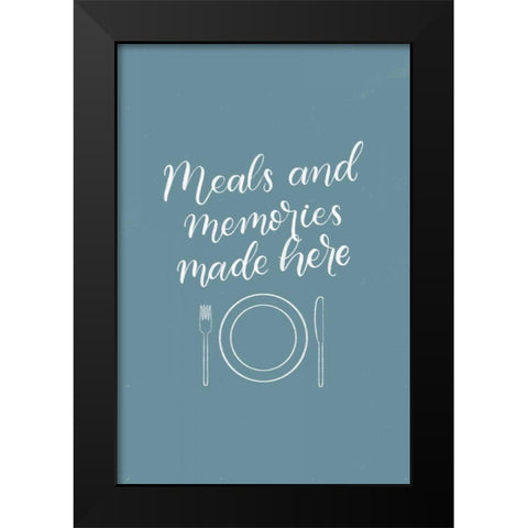 Kitchen Words II Black Modern Wood Framed Art Print by Thorns, Becky