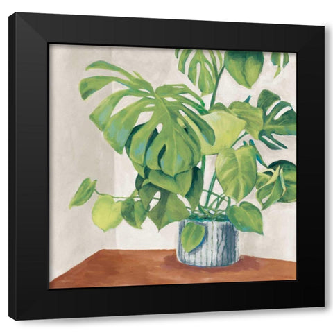 Jungalow Neutral Black Modern Wood Framed Art Print by Urban, Mary