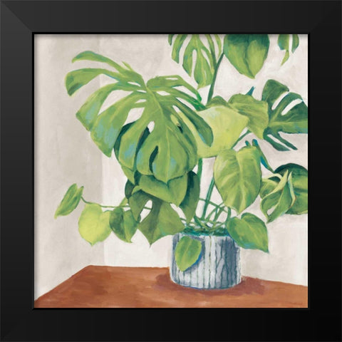 Jungalow Neutral Black Modern Wood Framed Art Print by Urban, Mary