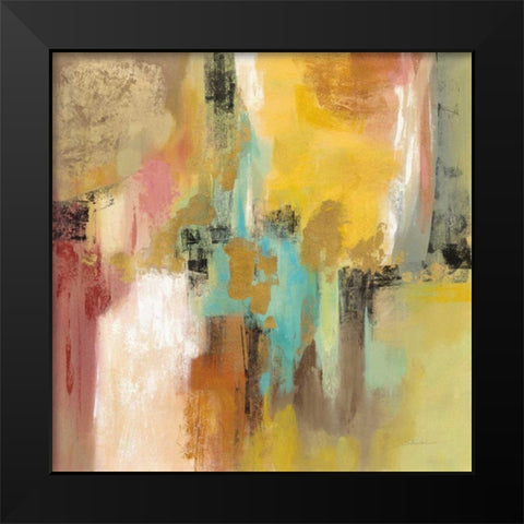 Retro Moment Black Modern Wood Framed Art Print by Vassileva, Silvia