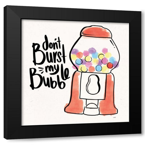 Throwback IV Black Modern Wood Framed Art Print with Double Matting by York, Leah