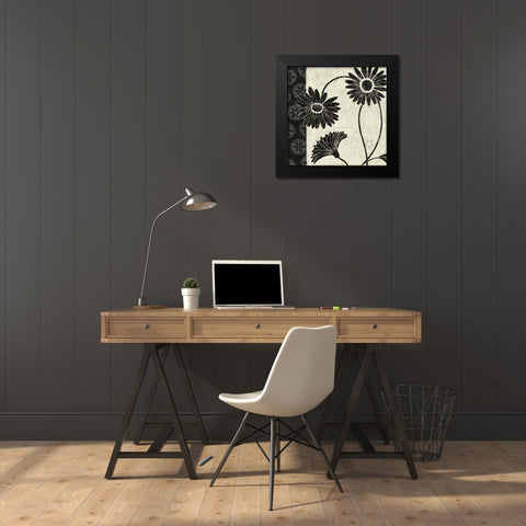 Influence I Black Modern Wood Framed Art Print by Brissonnet, Daphne