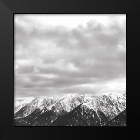 What a View BW Crop Black Modern Wood Framed Art Print by Eichman, Andre