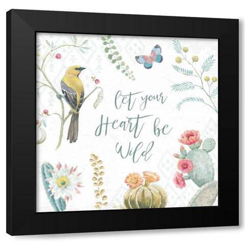 Desert Beauties VIII Black Modern Wood Framed Art Print by Brissonnet, Daphne