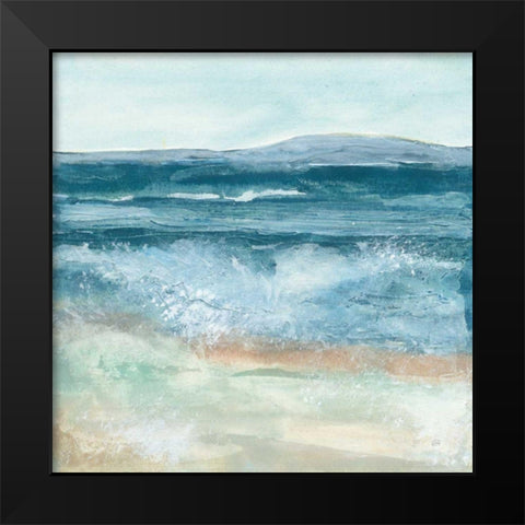 Coastal VI Black Modern Wood Framed Art Print by Paschke, Chris
