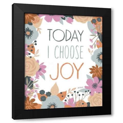 Happy Thoughts II Black Modern Wood Framed Art Print by Tavoletti, Anne