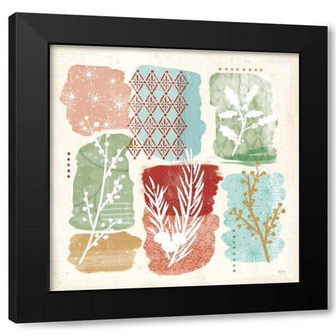 Holiday Flair VI Black Modern Wood Framed Art Print by Charron, Veronique