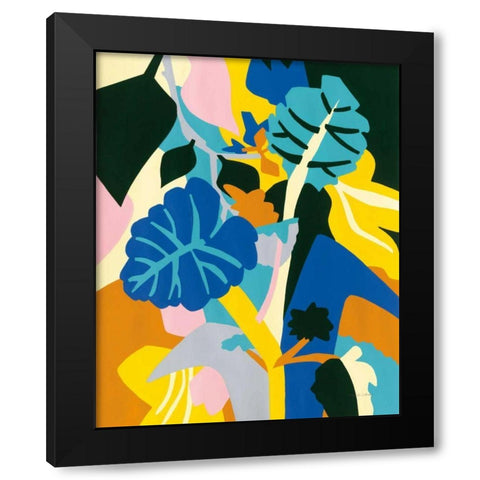 Balmy Day Black Modern Wood Framed Art Print with Double Matting by Gallagher, Megan