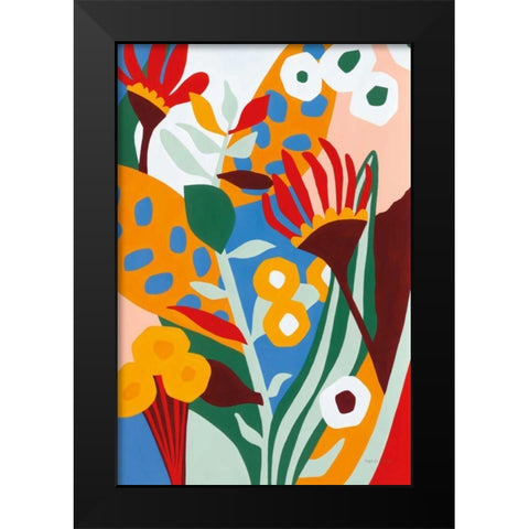 Tragedy Black Modern Wood Framed Art Print by Gallagher, Megan