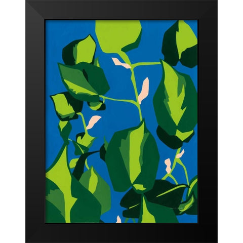 Zest for Life Black Modern Wood Framed Art Print by Gallagher, Megan