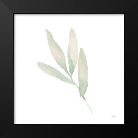 Sage III Black Modern Wood Framed Art Print by Pete, Katrina