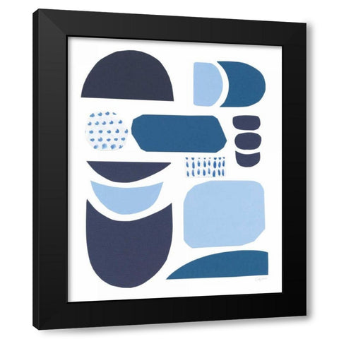 Cozy Cottage I Black Modern Wood Framed Art Print with Double Matting by Prahl, Courtney