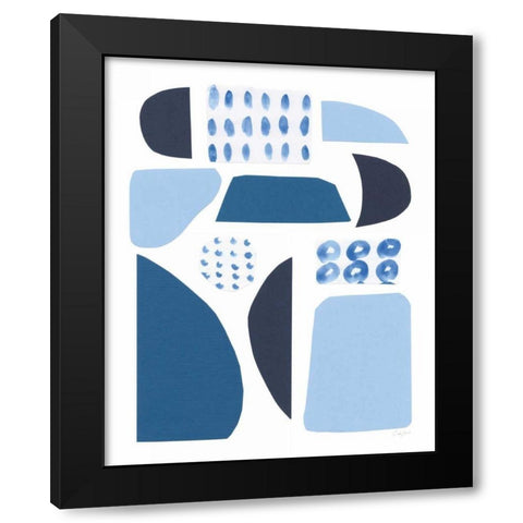 Cozy Cottage II Black Modern Wood Framed Art Print with Double Matting by Prahl, Courtney