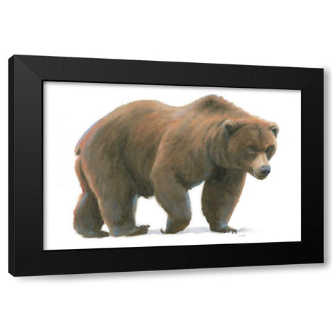 Northern Wild I Black Modern Wood Framed Art Print with Double Matting by Wiens, James