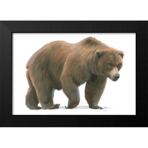 Northern Wild I Black Modern Wood Framed Art Print by Wiens, James