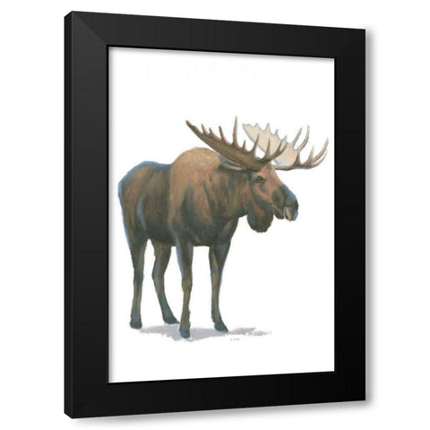 Northern Wild VI Black Modern Wood Framed Art Print with Double Matting by Wiens, James
