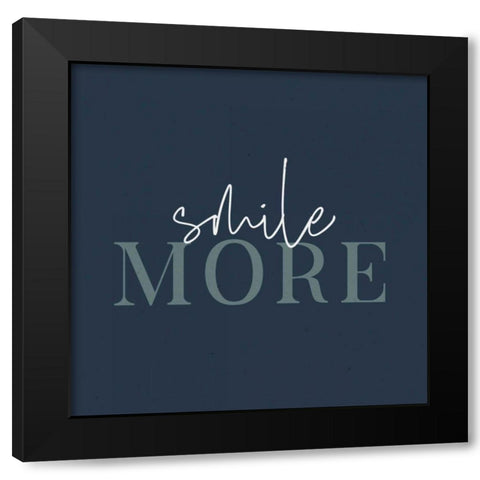 Daily Affirmations I Black Modern Wood Framed Art Print with Double Matting by Wild Apple Portfolio