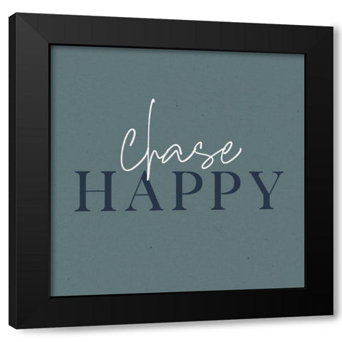 Daily Affirmations IV Black Modern Wood Framed Art Print with Double Matting by Wild Apple Portfolio
