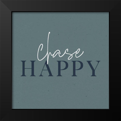 Daily Affirmations IV Black Modern Wood Framed Art Print by Wild Apple Portfolio