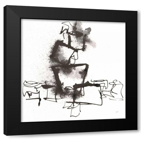 Breaking Out I Black Modern Wood Framed Art Print with Double Matting by Paschke, Chris