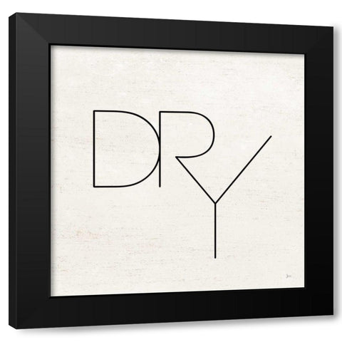 Wash Dry Fold II Black Modern Wood Framed Art Print with Double Matting by Aiken, Jess